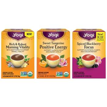 Yogi Tea - Morning Energy Variety -  48 ct, 3 Pack