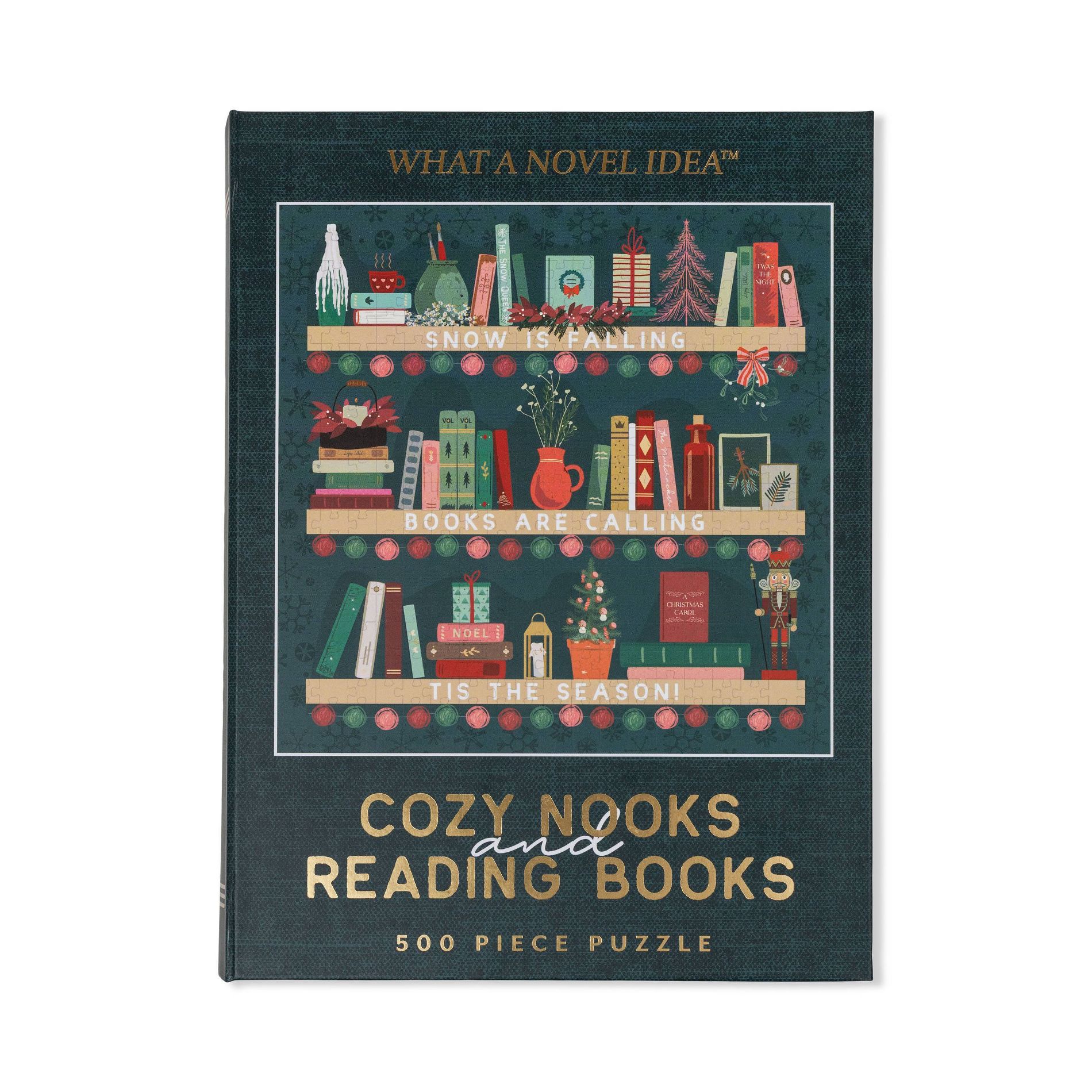 Book Puzzle 500pc - Cozy Nooks