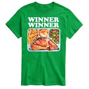 Men's - Instant Message - Winner Winner Chicken Dinner Short Sleeve Graphic T-Shirt - 1 of 4