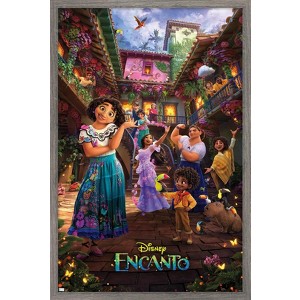 Trends International Disney Encanto - Family One Sheet Framed Wall Poster Prints - 1 of 4