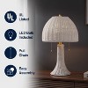 JONATHAN Y Joanie Bohemian Rustic Iron LED Table Lamp - 4 of 4