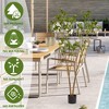 SKRAN 63 Inch Artificial Iron Tree Bonsai with Two-Tone UV-Resistant Leaves - Indoor Living Room Decor,No Watering Required,for Home,Office,Patio - 4 of 4