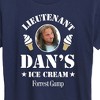 Women's - Forrest Gump - Lieutenant Dan's Ice Cream Short Sleeve Graphic T-Shirt - 2 of 4