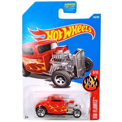 hot wheels with flames