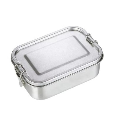 BRINJOY Stainless Steel Bento Box for Adults - Leak-Proof Lunch Box with 3 Compartments, Dishwasher Safe, Eco-Friendly (Free Seal Included)