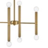 Lark Millie 16 - Light Chandelier in  Lacquered Brass - 2 of 4