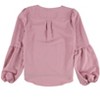 bar III Womens Blouson Sleeve Knit Blouse - 4 of 4
