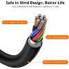 30Ft 50A RV Extension Cord 6AWG/3C+8AWG/1C Power Cable Rain-proof With Organizer - image 2 of 4