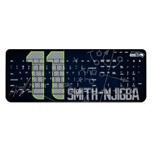 NFL Seattle Seahawks Players Game Tactic Wireless USB Keyboard - 1 of 4