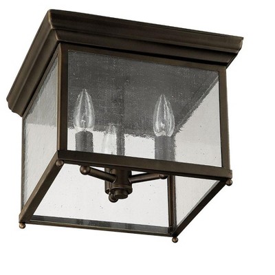 Capital Lighting 3 - Light Flush Mount in  Old Bronze
