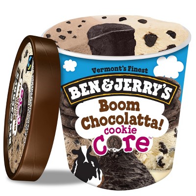 Ben & Jerry's Ice Cream Boom Chocolatta! Cookie Core - 16oz