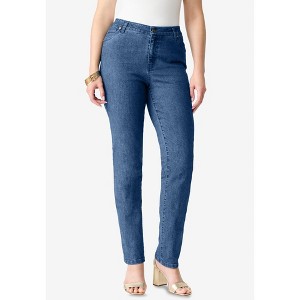 Roaman's Classic Stretch Straight Leg Jean - 1 of 4