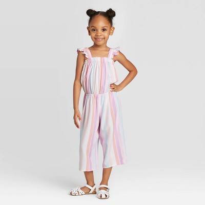 striped jumpsuit for girls