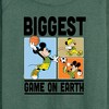 Women's - Disney - Biggest Game On Earth Lightweight French Terry Wide Neck Long Sleeve Shirt - 2 of 4