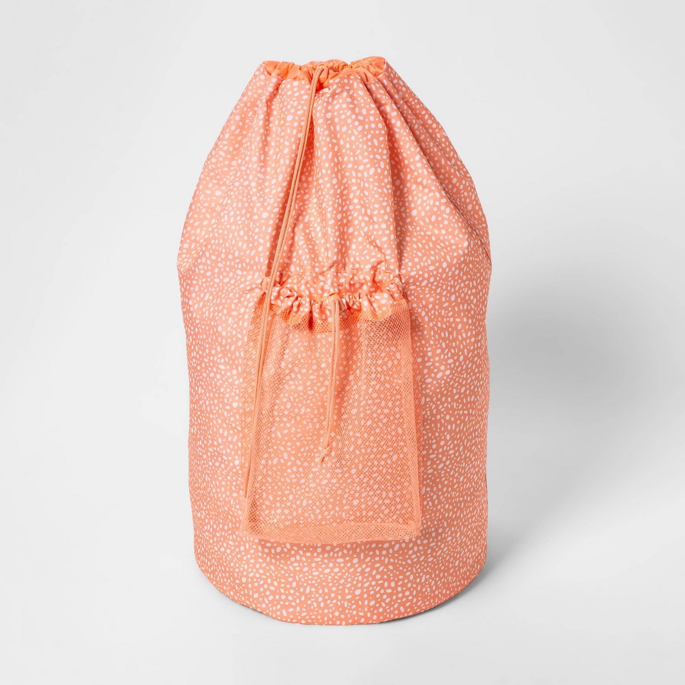 Backpk Laundry Bag Pebble Dot - Room Essentials