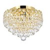 Elegant Lighting Century 4 light Chrome Flush Mount Clear Royal Cut Crystal - 3 of 4