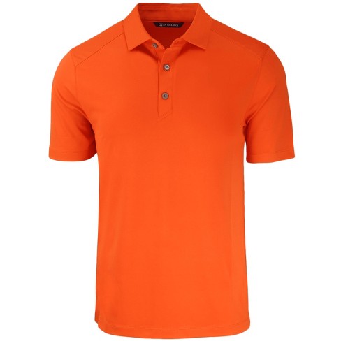 Cutter & Buck Forge Eco Stretch Recycled Mens Polo - College Orange - S ...