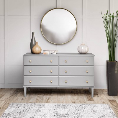 Prepac Lux 6 Drawer Bedroom Dresser