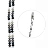 Crystal Lane DIY Designer 7in Double Bead Strand Glass Faceted Rondelle Gray Mix 4x6mm - 4 of 4