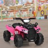 Infans 6V Kids ATV Quad Electric Ride On Car Toy Toddler w/LED Light & MP3 - 3 of 4