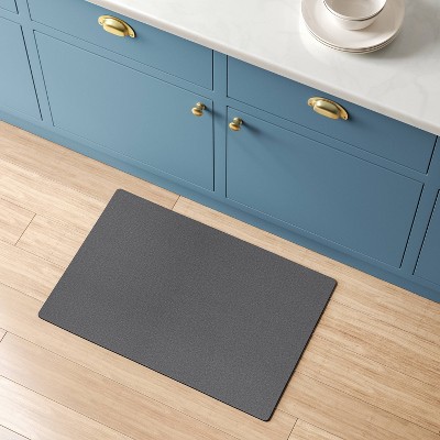 1'8x2'6 Low Profile Kitchen Mat Gray - Room Essentials™