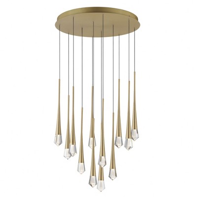 ET2 Lighting Pierce 12 - Light Pendant in  Gold