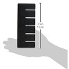 Quantum Storage Systems Short Divider, Conductive, For Use With Dg91035Co, Black (Pack Of 6), Made In Usa - 2 of 2