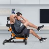 Gymax Abdominal Core Rocket Exerciser Twister Trainer Incline Abdominal Rocket Workout Equipment Height Adjustable Backrest - 4 of 4