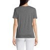 Lands' End Women's Relaxed Supima Cotton Crew Neck T-Shirt - 2 of 4