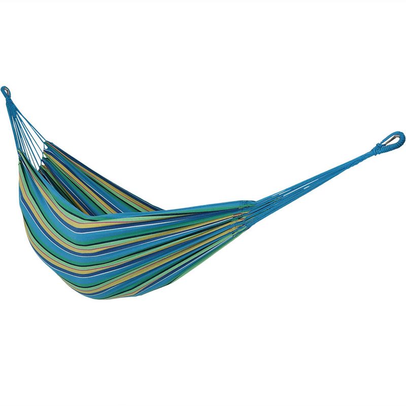 Sunnydaze Large Two-Person Double Brazilian Hammock For Backyard and Patio - 450 lb Capacity, 1 of 10