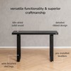 MH London Mila 30" Solid Wood Console Table with Rectangle Top - 3 of 4