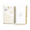 lake + loft 2025 Dream.Plan.Do. 12-Month Luxe Desktop Planner Jungle Palm Jade Fabric - image 2 of 4