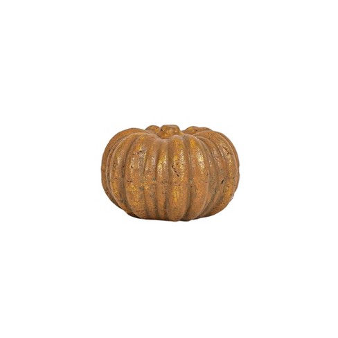 Terracotta Decorative Pumpkin By Foreside Home & Garden : Target