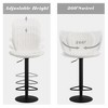 4Pcs Adjustable Bar Stools, Modern Swivel Bar Chairs With High Backrest, Easy Assembly, for Dining Room, Kitchen Counter Bar - 3 of 4