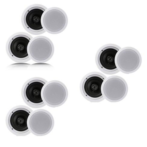 Pyle Pdic1661rd 6.5 Inch 200 Watt In Ceiling Wall Speakers 2 Way