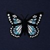 Dalix Butterfly Embroidery Sweatsuit Set Hoodie Jogger Soft Fleece Relaxed Fit Lounge Womens - 2 of 4