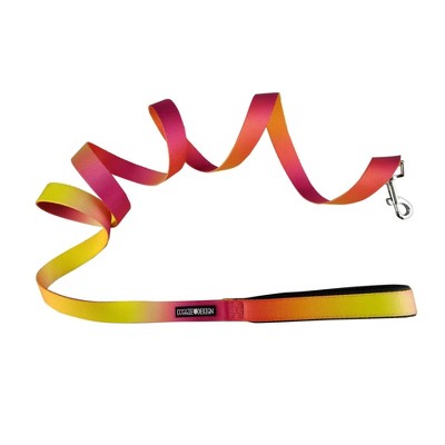 Doggie Design American River Ombre Leash - Raspberry Pink and Orange