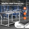 VEVOR Belt Conveyor, 59 x 23.6 inch Conveyor Table, Heavy Duty Stainless Steel Motorized Belt Conveyor, Silver (Double Guardrail) - 3 of 4