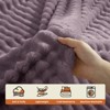 White Warm Blanket with Breathable and Soft for Couch and Bed - 3 of 4