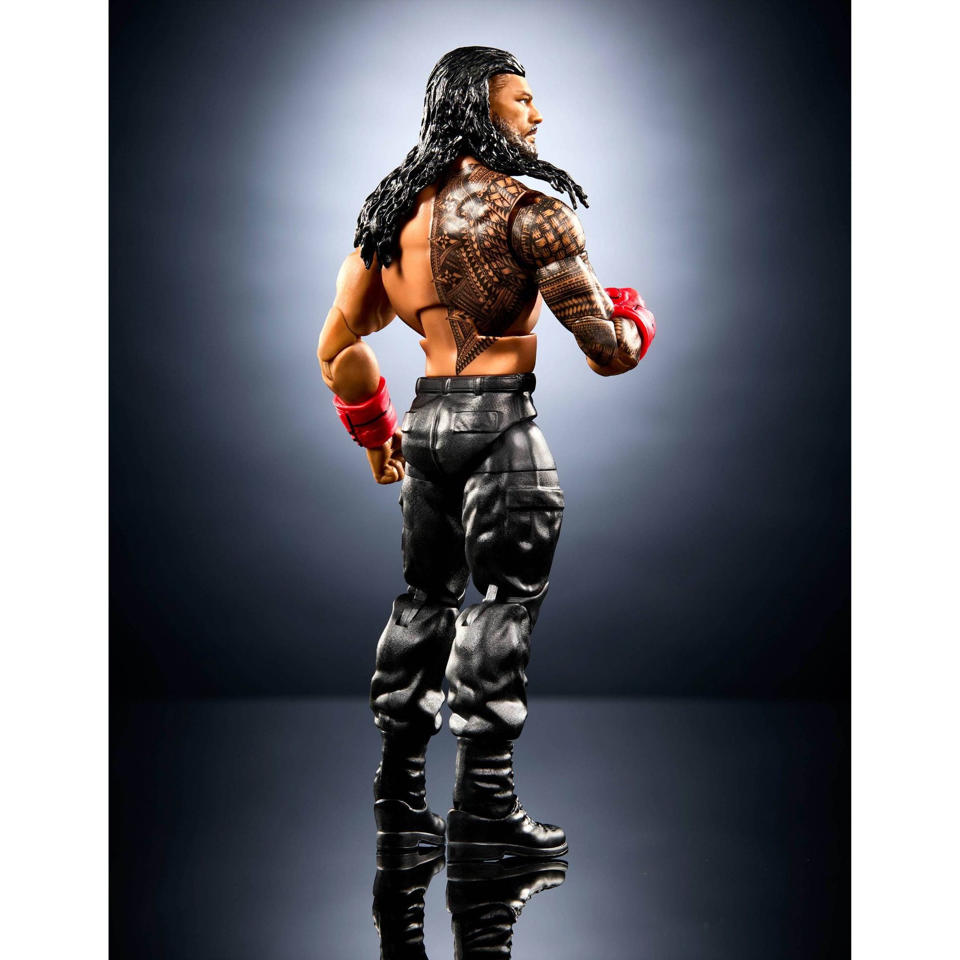 WWE Elite Roman Reigns Action Figure, Series #120, 6" Collectible with Articulation & Accessories