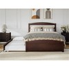 AFI Furnishings Warren Platform Bed F with Footboard & T Trundle AW - 3 of 4