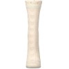 Memoi Women's 3D Heart Dimensional Crew Socks Ivory 9-11 - 2 of 3