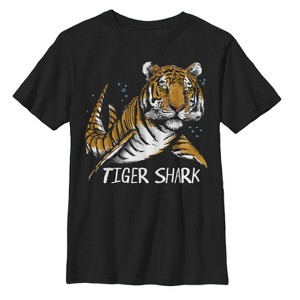 Boy's Lost Gods Tiger Shark T-Shirt - 1 of 4
