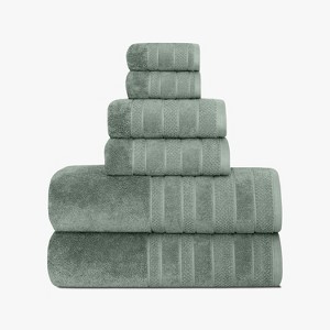 True Luxury Bath Towels Powered by Aurasoft Technology Featuring 100% USA Cotton by 1888 Mills - 1 of 4