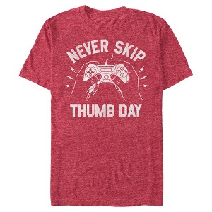 Men's Lost Gods Never Skip Thumb Day T-Shirt - 1 of 4