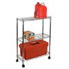 Oceanstar 3-Tier Shelving All-Purpose Utility Cart - 2 of 4