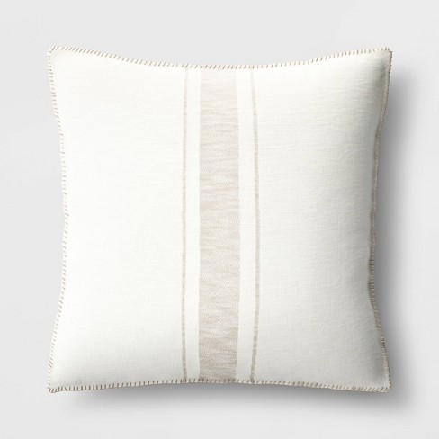 Target white throw outlet pillow