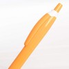 Simply Genius 100 pack of Office Pens, Retractable Ballpoint Pens in Black Ink for Schools, Notebooks, Journals (Orange, 100pcs) - 3 of 4