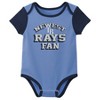 MLB Tampa Bay Rays Infant Boys' 3pk Bodysuit - 3 of 4