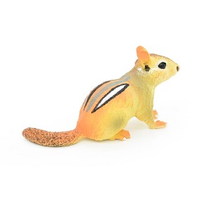Collectible Wildlife Gifts | Chipmunk, Toy, Animal,  Realistic Rubber Figure, Model, Animal, Hand Painted Figurines,  7"    CH069 BB80 - 1 of 4
